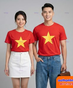 áo thun cờ đỏ sao vàng