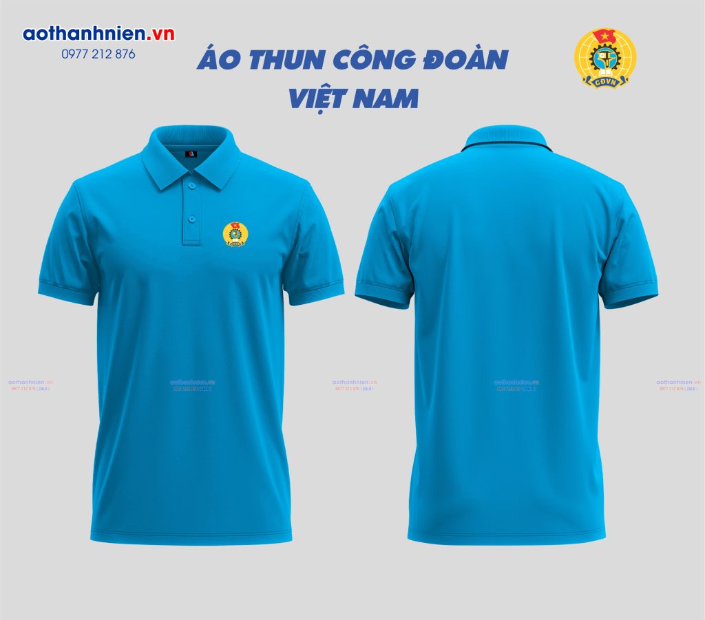 Áo thun đoàn công đoàn Việt Nam | in ấn theo yêu cầu
