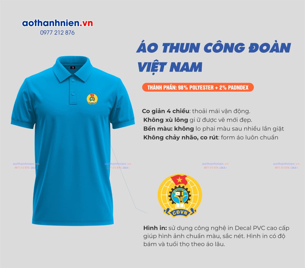 áo thun công đoàn Việt Nam