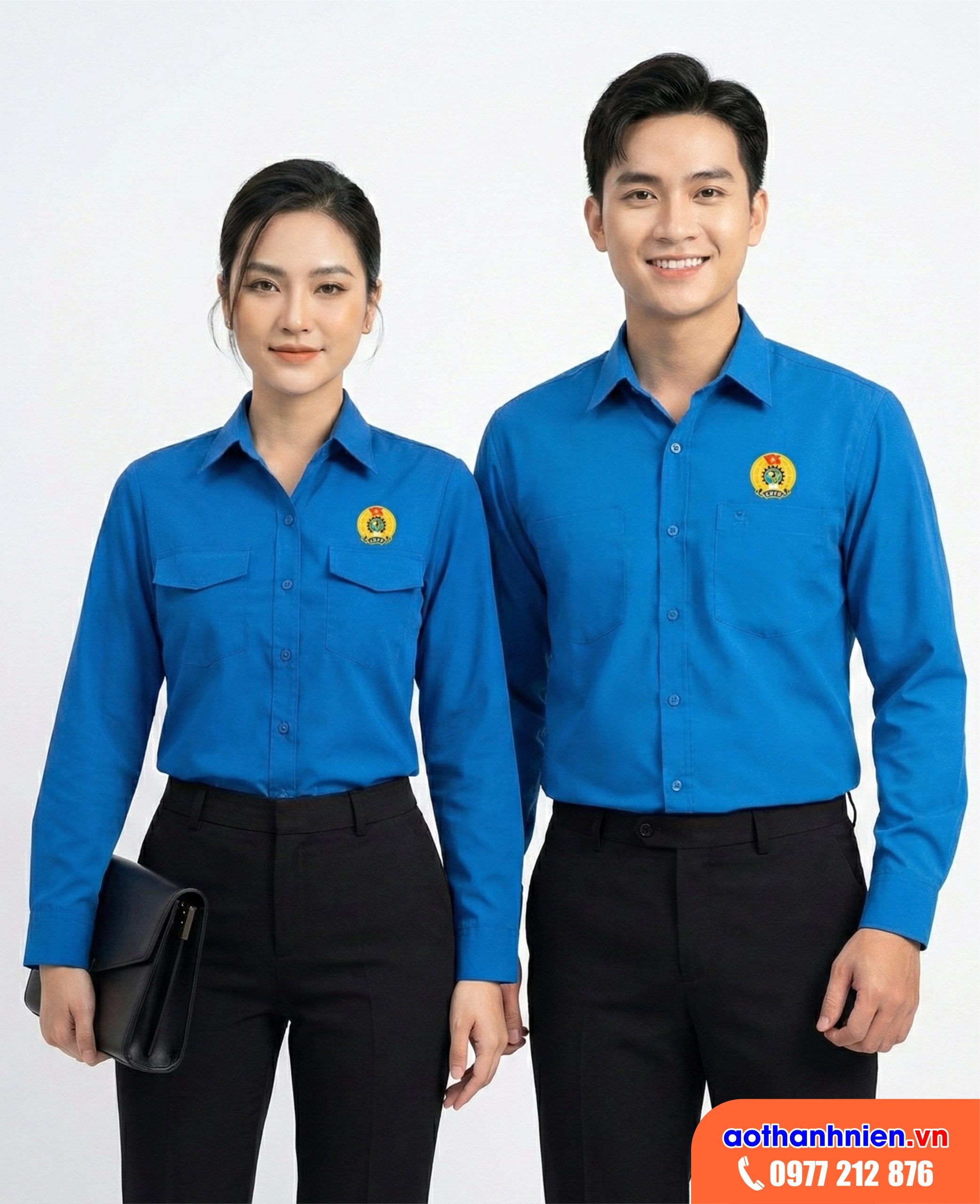 áo công đoàn sơ mi tay dài áo công đoàn sơ mi tay dài