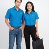ao sơ mi công đoàn tay ngắn