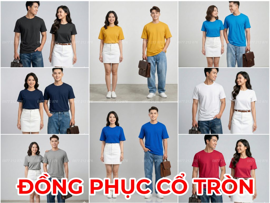 áo đồng phục cổ tròn 2026