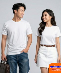 BỘ SƯU TẬP ÁO THUN ĐỒNG PHỤC CỔ TRÒN TRẺ TRUNG – HIỆN ĐẠI – DỄ ỨNG DỤNG