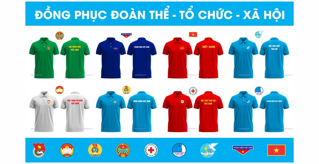 ÁO THUN ĐỒNG PHỤC POLO ĐOÀN HỘI