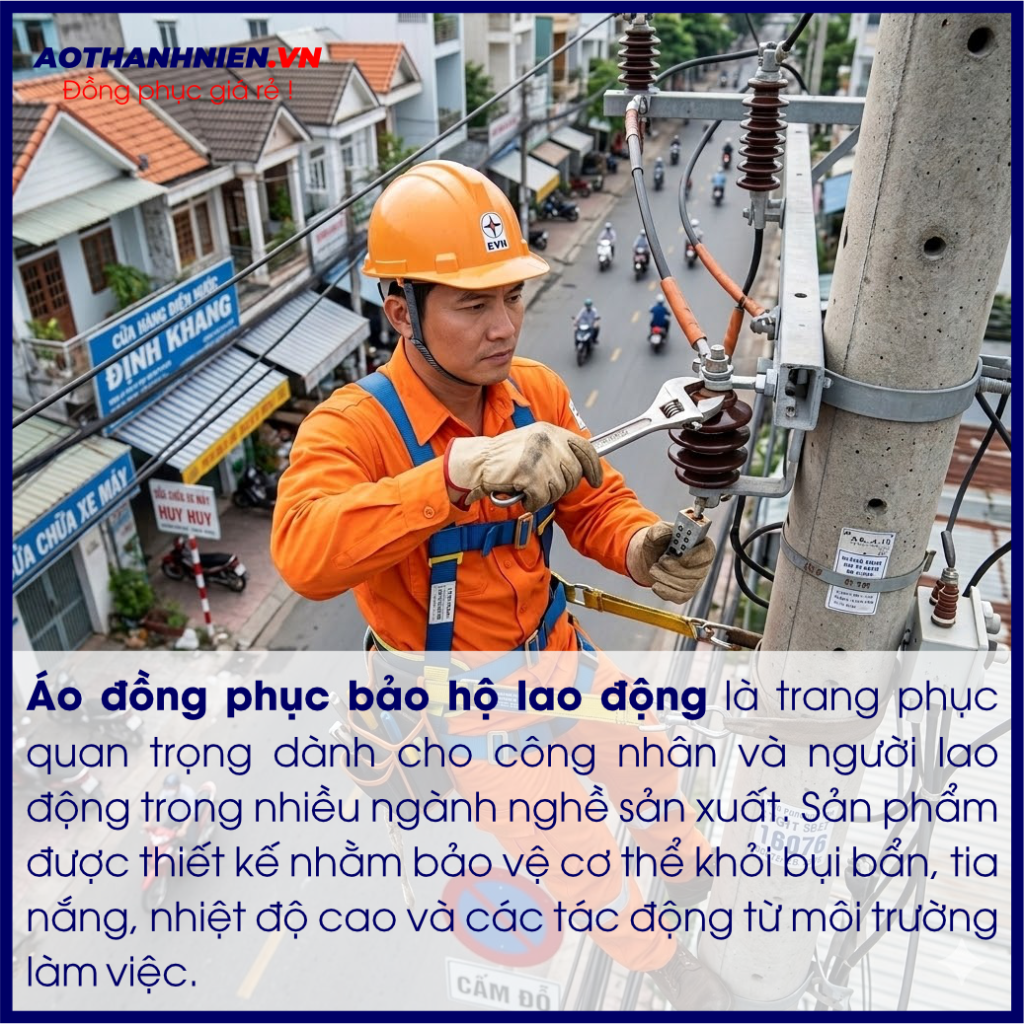 áo đồng phục bảo hộ
