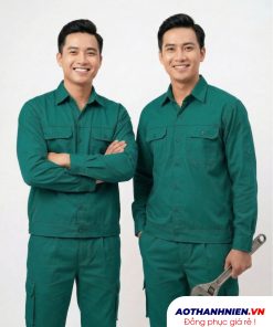 bảo hộ màu xanh đậm