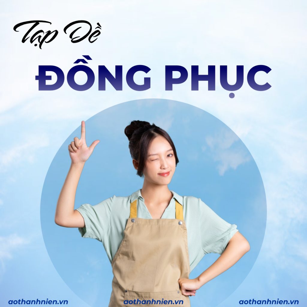 Mẫu tạp dề đồng phục