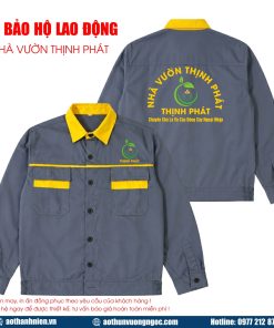 Áo động phục bảo hộ lao động | nhà vường Thịnh Phát