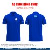 Mẫu áo thun đồng phục đẹp | Đồng phục công ty Hoàng Gia HVAC