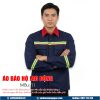 Áo Bảo Hộ Lao Động Phản Quang Xanh Đen